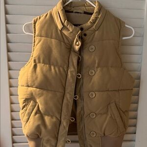 GAP Brown and Pink Label with Snowflake Design